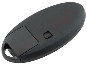 Remote control key with 2+1 buttons and blade, 4A 433.92 Mhz for Nissan